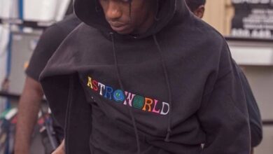Fashion Fusion Wardrobe with Travis Scott Sweatshirt.